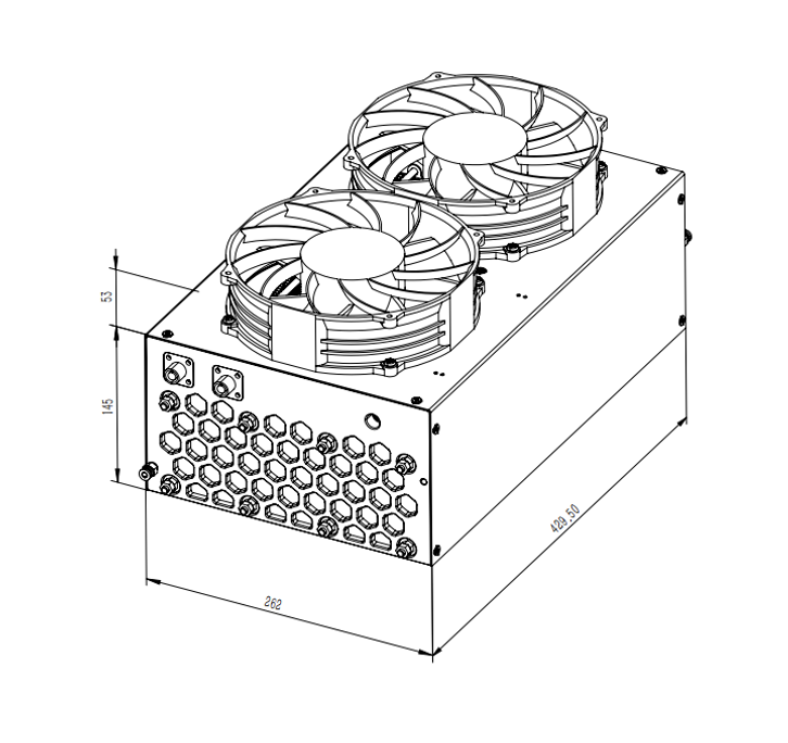 极永新能源 5000W 燃料电池堆