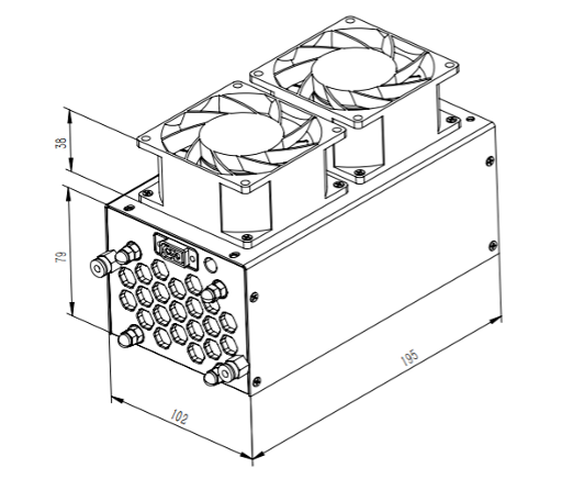 H2Gatech 500W Fuel Stack