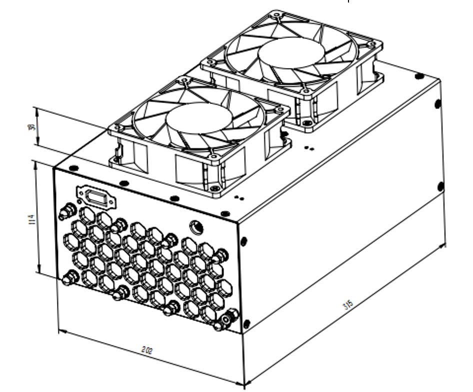 **极永新能源 2000W 燃料电池堆**