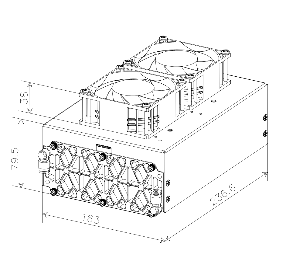 H2Gatech 1000W 燃料电池堆